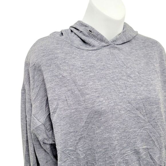 2/$20 L.L. Bean Grey Hoodie Top Size: Large - Picture 4 of 9